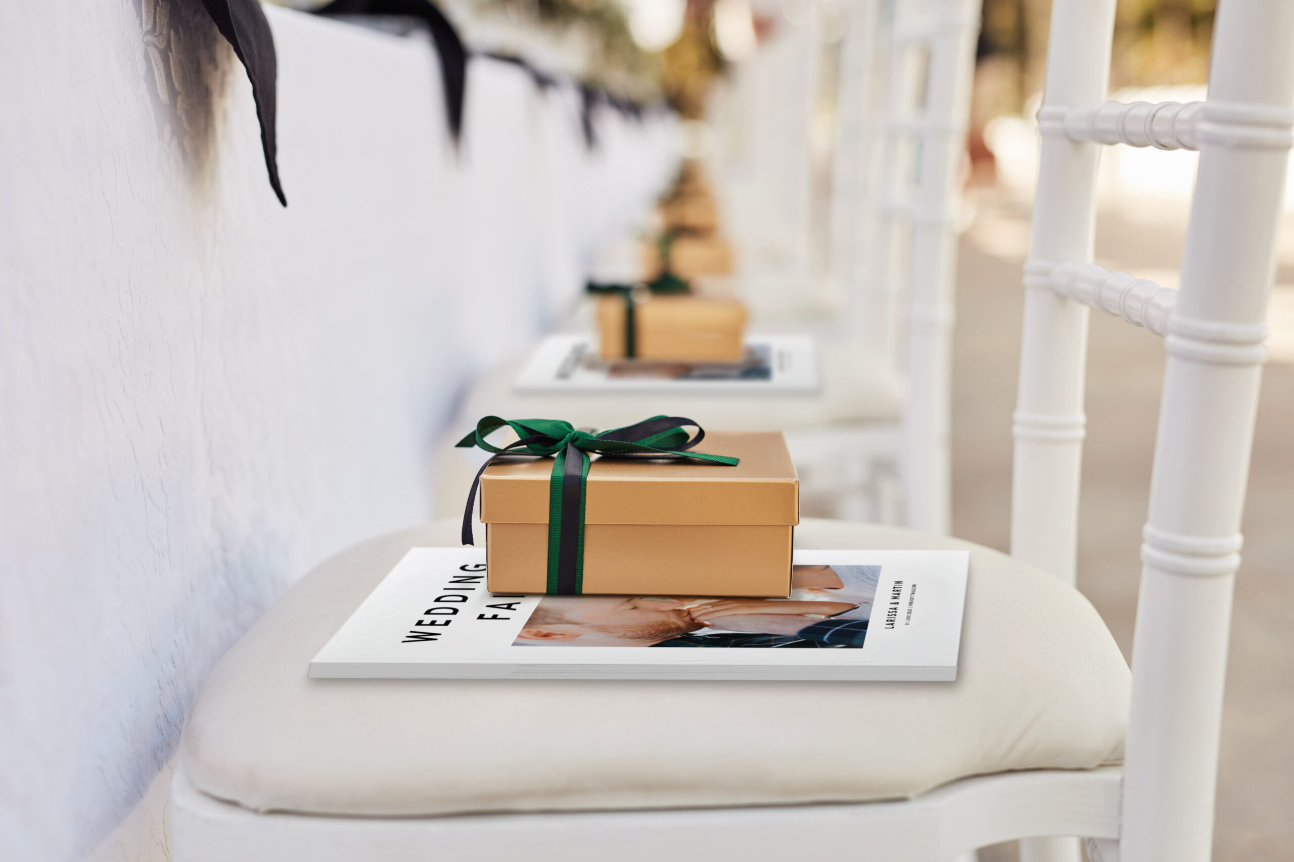 Hochzeitszeitung für die Gäste