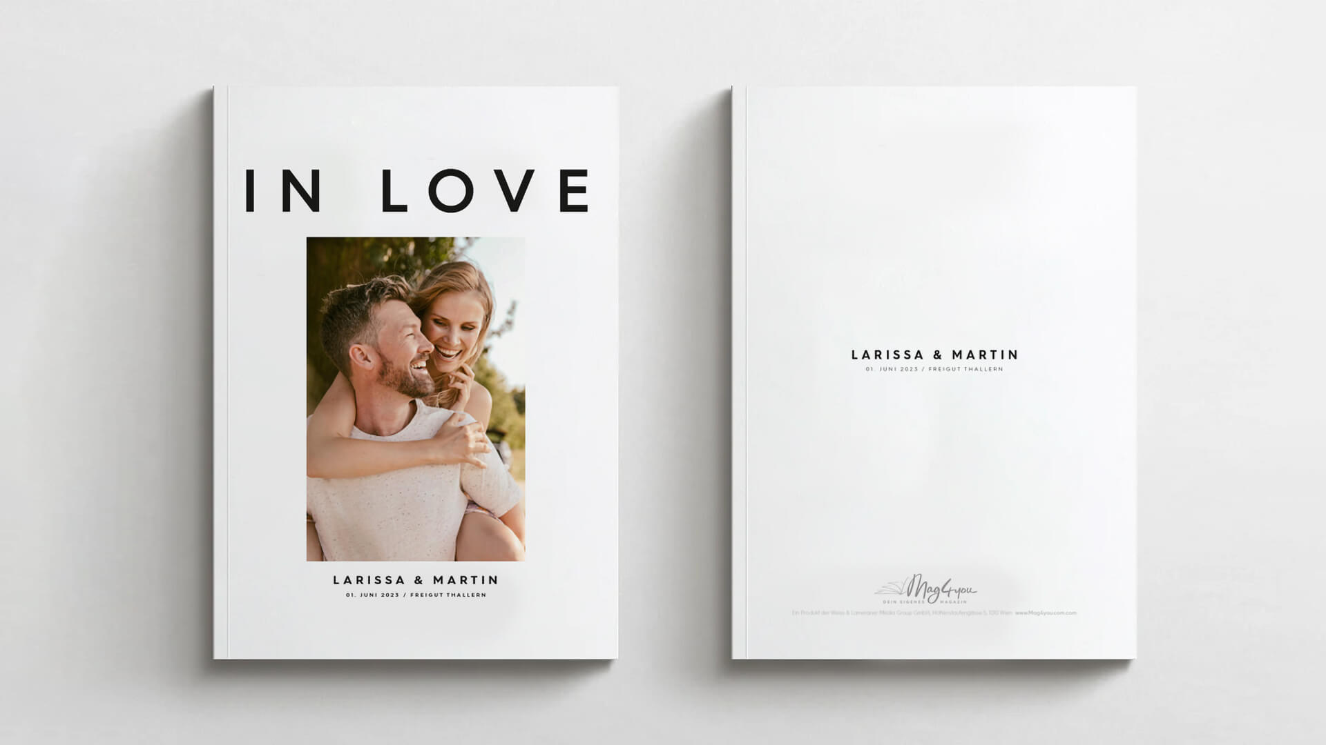 Hochzeitszeitung für das Brautpaar – Bild 5