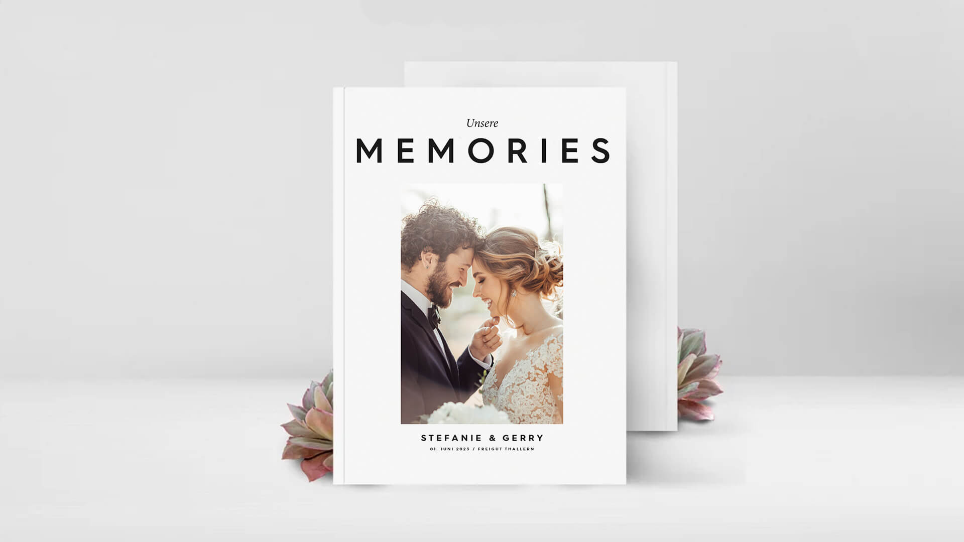 Hochzeitszeitung nach der Hochzeit